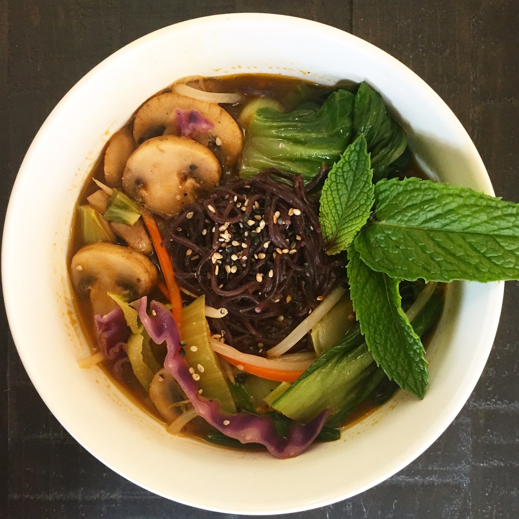 One Pot Vegan Ramen&nbsp;Soup