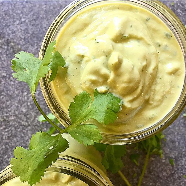 Creamy Avocado Cilantro&nbsp;Sauce
