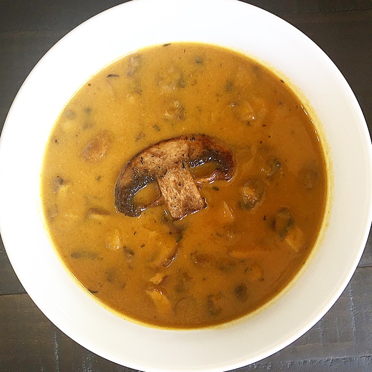 Pumpkin Mushroom Soup