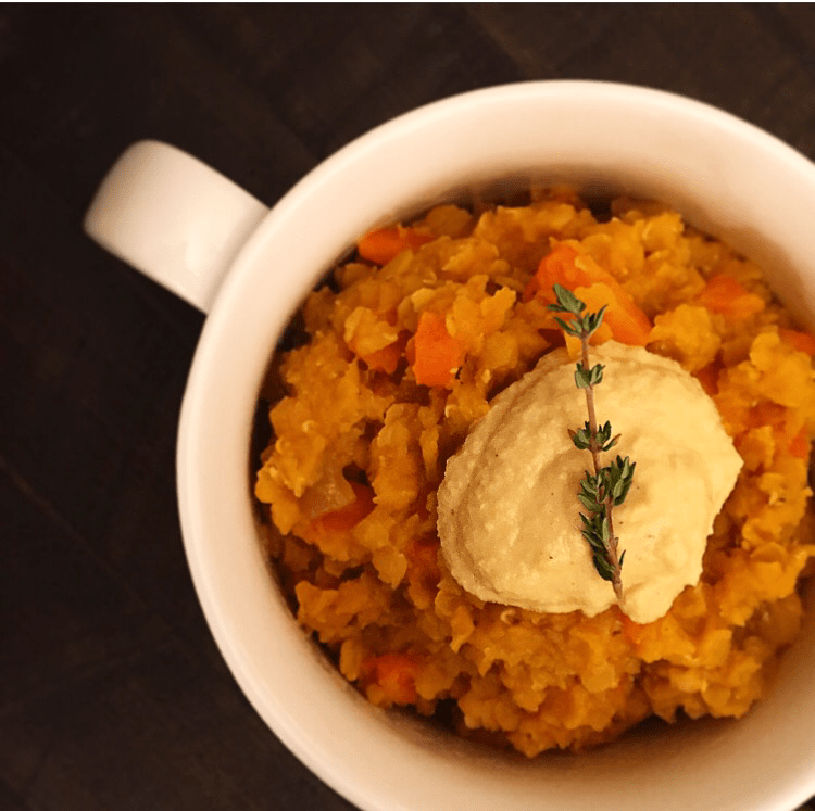 Red Lentil & Carrot Mash