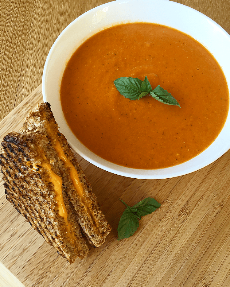 Creamy Roasted Tomato&nbsp;Soup