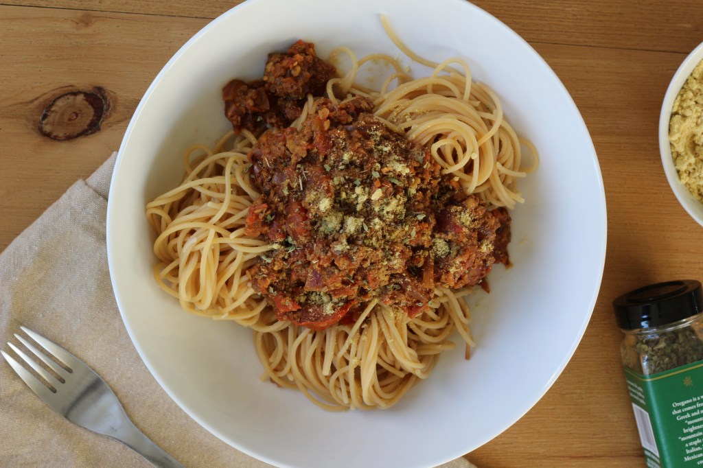 Vegan Spaghetti Bolognese