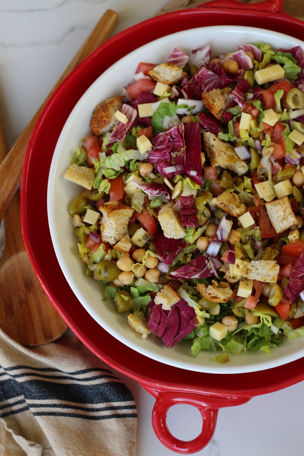 Vegan Italian Chopped&nbsp;Salad